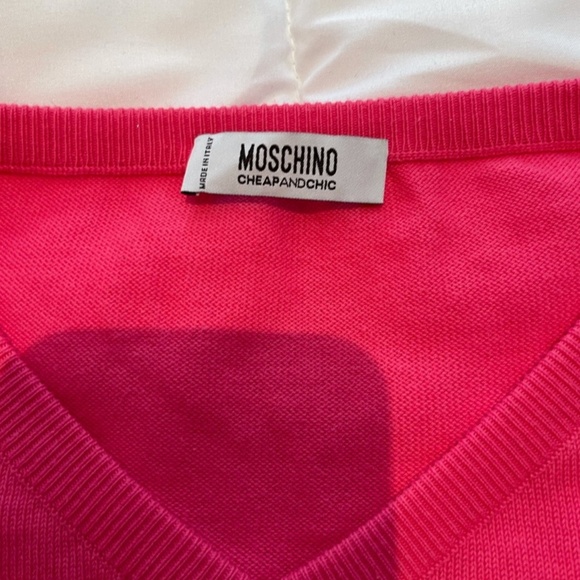 Moschino Cheap and Chic - Multi Pink Sweater - Picture 3 of 5